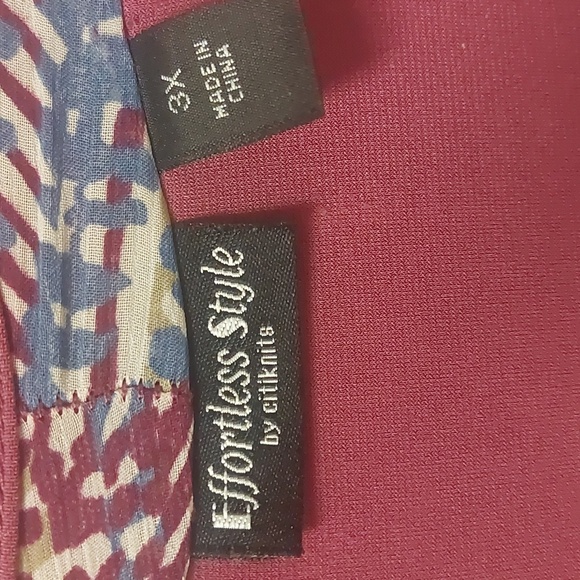 Effortless Style By Citiknits Lagenlook Flowy Open Cardigan Sweater 3X Oversized - Picture 13 of 17